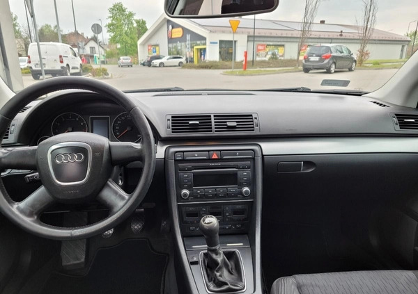 Audi A4 cena 17900 przebieg: 33500, rok produkcji 2007 z Żory małe 211